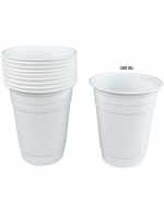 100 Pack de Vasos Desechables Plásticos. Capacidad : 500 ml (1 Pack: 10 PCS )