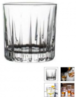 4 Set de Vasos de Vidrio para Wiski .Medida : 280 CC (1 Set Trae:  6 PCS)