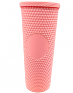 Vaso Plástico Duro con Bombilla Colores Surtidos x 4 Unds. Medida: 710 ml aprox.