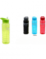 Botella de Agua Colores Surtidos x 80 Unds. Medida: 700 ml aprox (23 x 7 cm aprox)