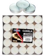 6 Set de Velas Flotantes Jasmine (1 Set Trae 50 PCS) Medida: 3.5 cm aprox.
