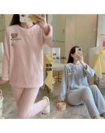 Pijama Polar Diseño Osito Colores Surtidos x 12 Unds.Talla: M a XXL