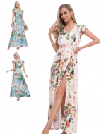 Vestido de Dama Colores Surtidos x 12 Unds .Talla: S - M  - L