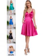 Vestido de Fiesta Colores Surtidos x 12 Unds. Talla: S - M - L