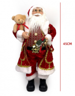 Viejo Pascuero Navideño x 12 Unds. Medidas: 45 cm aprox.