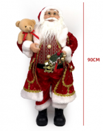 Viejo Pascuero Decorativo Navideño x 4 Unds. Medidas: 90 cm aprox.