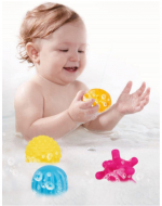 3 Set Juguetes Cubo Rompe Cabezas para Bebes.(1 Set Trae: 6 PCS)