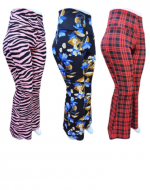 Calza Pata Elefante con Diseños x 4 unds Talla: Estándar