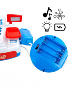 Caja Registradora con Accesorios x 4 Unds.Medida: 13 x 29.50 x 16 cm aprox