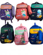 Mochila Escolar con Estuche Modelos Surtidos x 12 Unds.Medida: 30 x 30 cm aprox