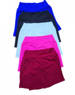 Falda Short Sofia Colores Surtidos x 6 Unds.Talla: Estándar