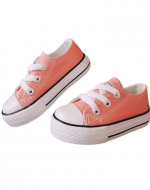 Zapatillas de Lona para Niños Color Único x 12 Pares Talla: 24 - 29