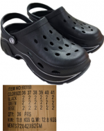 Chalas Zueco de Mujer Colores Surtidos x 36 Pares. Tallas: 36/37 - 38/39 - 40/41