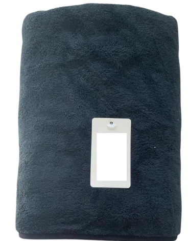Toalla de Micro Fibra Color Negro x 6 Unds. Medida: 50 x 100 cm aprox
