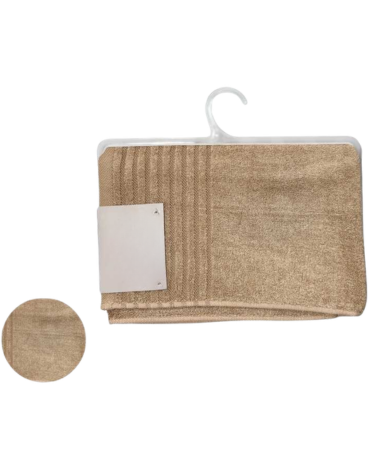Toalla de Mano Bambu Color Café x 12 Unds. Medida: 35 x 75 cm aprox.