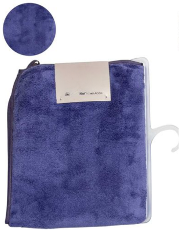 Toalla de Mano Microfibra Color Morado x 12 Unds. Medida: 50 x 90 cm aprox.