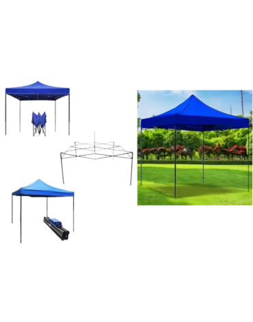 Toldo Plegable Color Unico x 1 Und. Medida: 3 x 3 mt aprox.