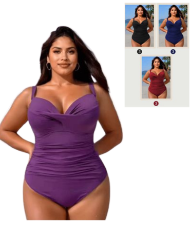 Traje de Baño Completo Colores Surtidos x 12 Unds. Talla: 48 al 56