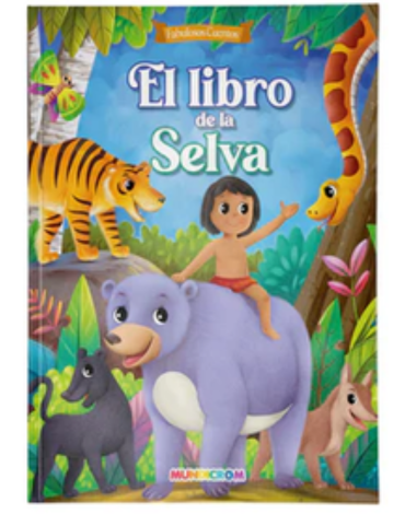 Libro El Libro de la Selva Fabulosos Cuentos x 6 Unds.