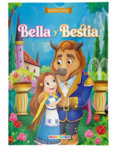 Libro Bella y Bestia Fabulosos Cuentos x 6 Unds.
