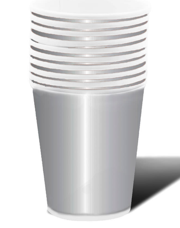 12 Pack de Vasos Desechables de Cartón. (1 Pack: 10 PCS ) Medidas: 87 x 75 x 53 mm aprox.