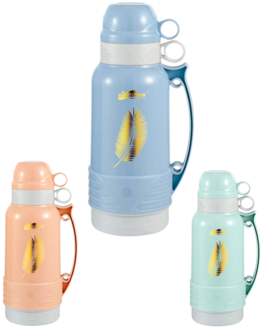 Termo para Agua Colores Surtidos x 3 Unds. Medida: 1.8 Litros aprox.