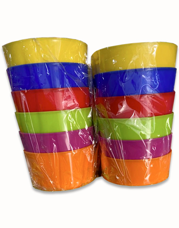3 Set Vasos de Melanina. Medida: 15 x 8 cm aprox .( Set Trae: 6 PCS )
