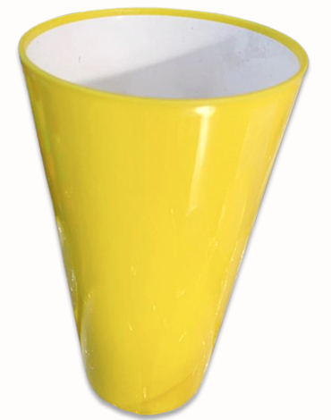 3 Set Vasos de Melanina. Medida: 15 x 8 cm aprox .( Set Trae: 6 PCS )
