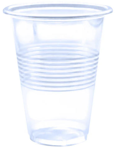 6 Set de Vasos Plasticos Transparentes (1 Set Trae 10 PCS) Medida: 500 ml aprox.