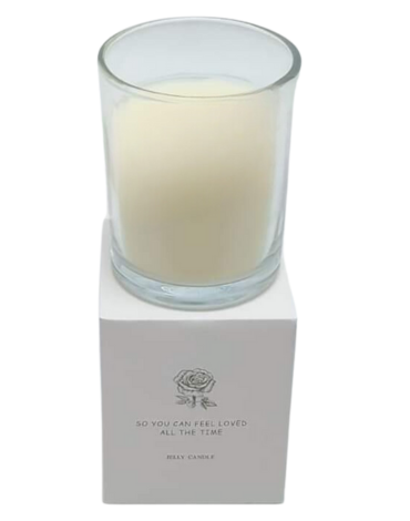 Vela Aromática Color Blanco x 12 Unds. Medidas: 7 x 8.5 cm aprox