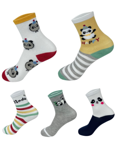 Calcetines Infantiles Media Caña x 24 Pares. Talla: 3 a 6 años.