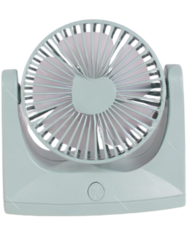 Ventilador de Escritorio Color Verde x 4 Unds. Medidas: 13 x 14 x 6cm aprox