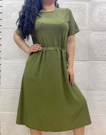 Vestido con Bolsillos Colores Surtidos x 12 Unds Talla: XL y XXL