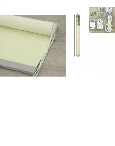 Cortina Roller Dúo  Blackout  Dia y Noche Beige x 6 Unds. Medida: 120 x 200 cm aprox.