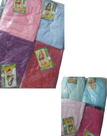 Calzón de Dama de Algodón x 12 Unds. Tallas: L