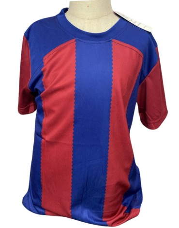 Polera Deportiva Equipo Alternativo Barcelona Color Único x 12 Unds.Talla: 4 - 8 / 10 - 16