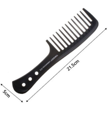 Peine Dientes Anchos x 12 Unds.Medidas: 5 x 21,5 cm aprox