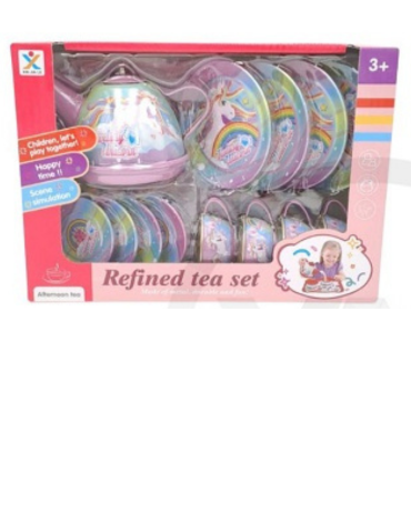 4  Set de té Unicornio.(Set Trae: 13 PCS)