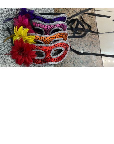 Antifaz Colores Surtidos x 12 Unds.