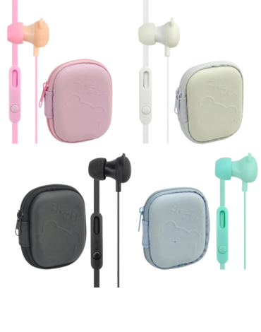 Audífonos para Niños Mano Libre Colores Surtidos x 10 Unds.Medida: Largo de Cable 1.15 cm aprox