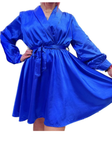 Vestido de Satín Colores Surtidos x 12 Unds. Talla: S/M L/XL