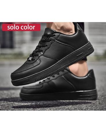 Zapatilla Eco Cuero de Hombre Color Único x 8 Pares Talla: 40 al 45