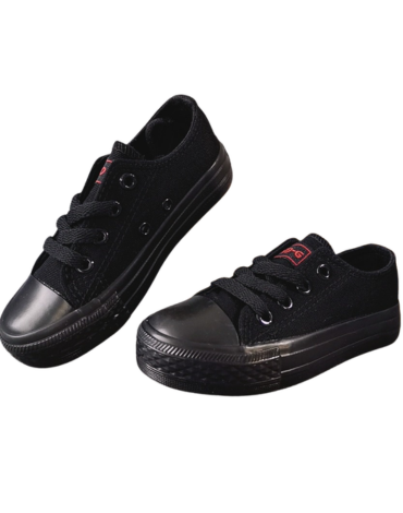 Zapatillas de Lona para Niños Color Único x 12 Pares Talla: 30 al 35