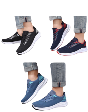 Zapatillas de Hombre Colores Surtidos x 18 Pares. Talla: 39 al 44
