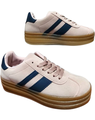 Zapatilla de Dama Color Único x 12 Pares. Talla: 35 al 40