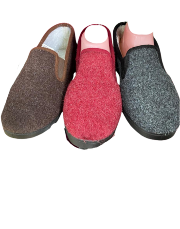 Pantuflas de Mujer con Chiporro Colores Surtidos  x 24 Pares Tallas: 36 al 41
