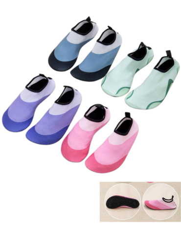 Zapatillas de Agua Mujer Colores Surtidos x 12 Pares.Talla: 36 /37 - 38/ 39 - 40 / 41