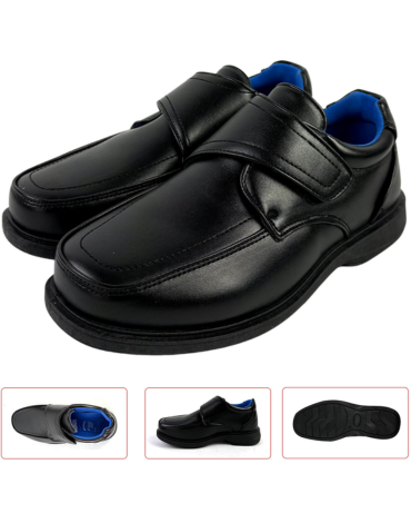 Zapato Escolar Color Negro x 12 Pares. Talla: 31 al 36
